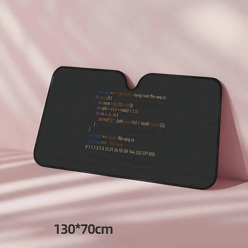 بيثون مبرمج أكل رمز النوم سيارة ظلة الزجاج الأمامي نافذة السيارة غطاء الزجاج الأمامي الشمس الظل السيارات قناع اكسسوارات السيارات #5