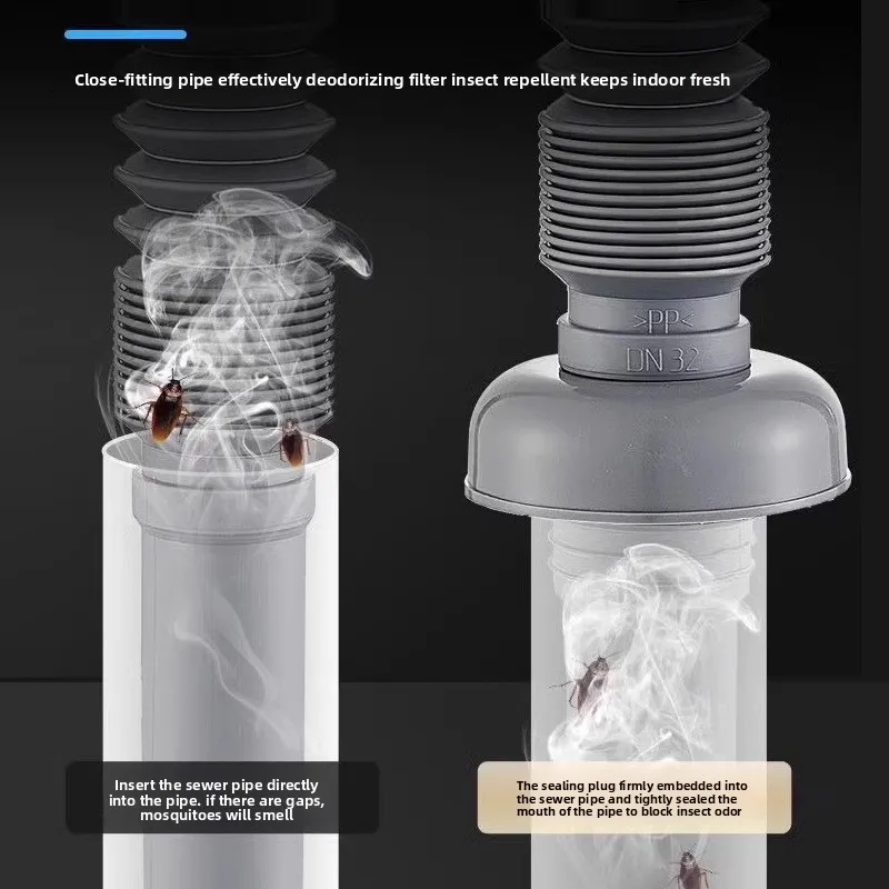 2025 Nieuw dweilzwembad, riool, wastafel, rioolbuizenset, deodorantwastafel, wastafel, gootsteen wandafvoer riool