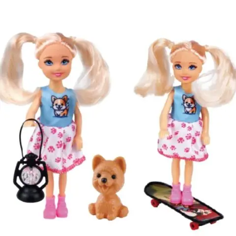 Spielhaus Simuliertes Camping Mini Camp Zelt Spielzeug für Mädchen Tragbares Miniatur-Skateboard-Puppenzelt Heiminteraktion Kinderspiel