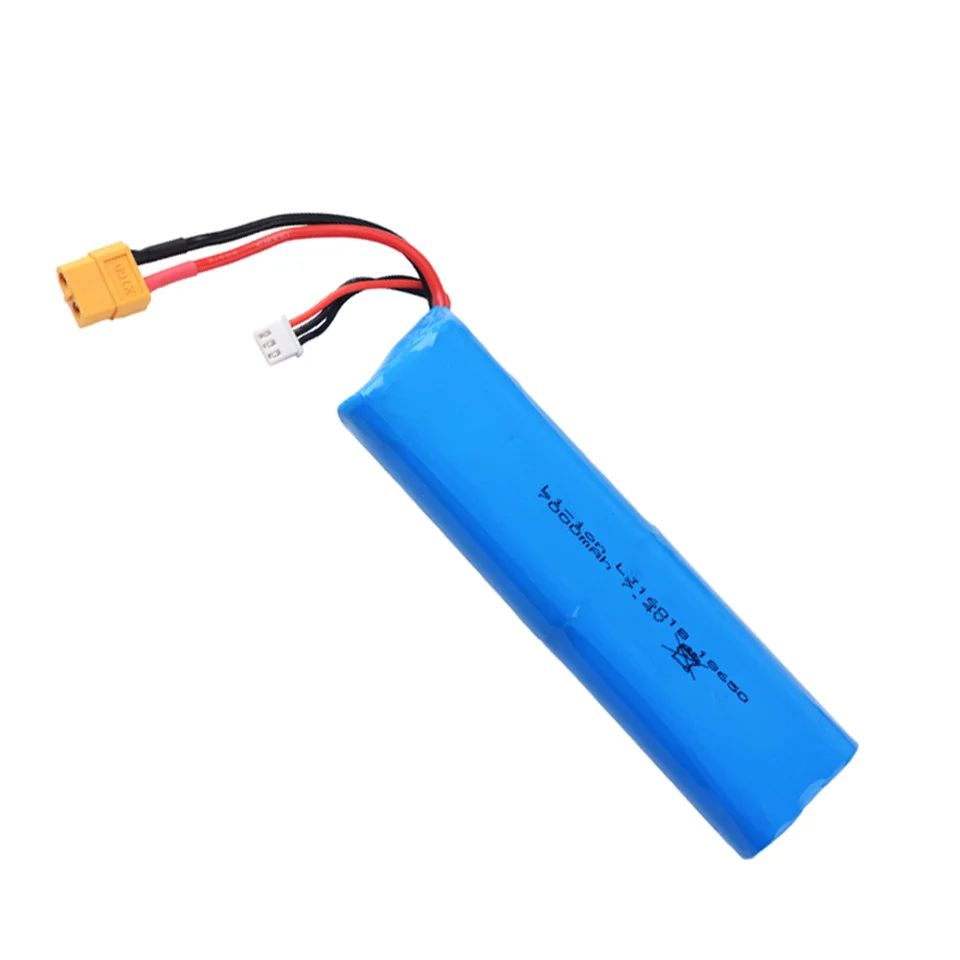 Złącze wtykowe 2S 7.4V 7000mAh 20C bateria Lipo XT60 Tamiya do 3818 HengLong 3889 3809 zbiornik RC części modelu samochodu