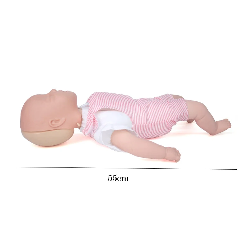 55CM Baby Infarction Model Infant Airway Obstruction Training Manikin CPR Manikin Medical Teaching Tool Mannequin For Nurse