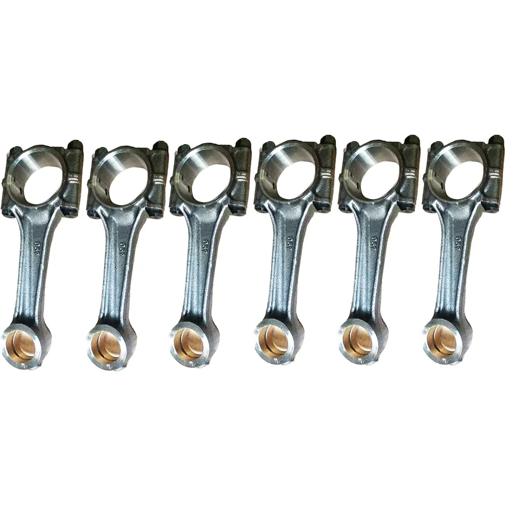

6X Connecting Rod ME012250 for Mitsubishi 4D30 4D31 4D31T 4D32 4D33 Engine