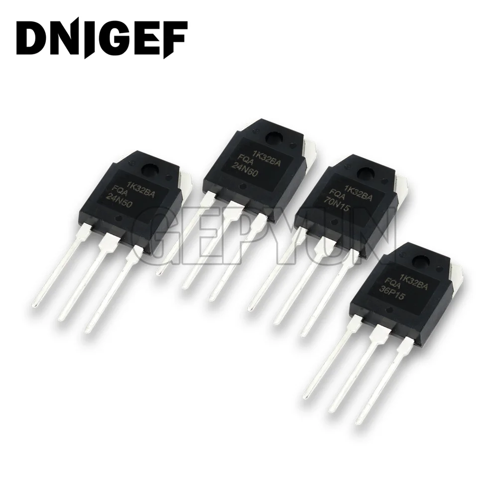 5pcs FQA24N50 TO3P 24N50 FQA24N50F MOSFET TO-3P FQA24N60 24N60 FQA70N15 70N15