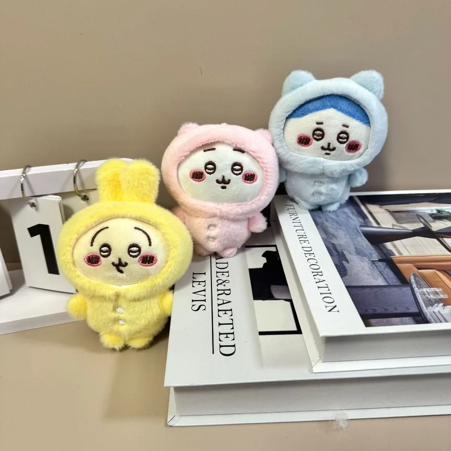 

1 шт. Милый плюшевый брелок-подвеска Hachiware & Usagi.Chiikawa, украшение для сумки, подарок на день рождения и для пары