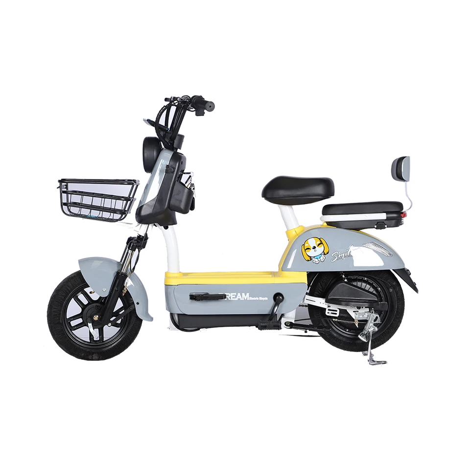 Cheap Electric Bicycle 48V 12AH/20AH 350w/500w Motor 14inch Ebike for Adults image 4