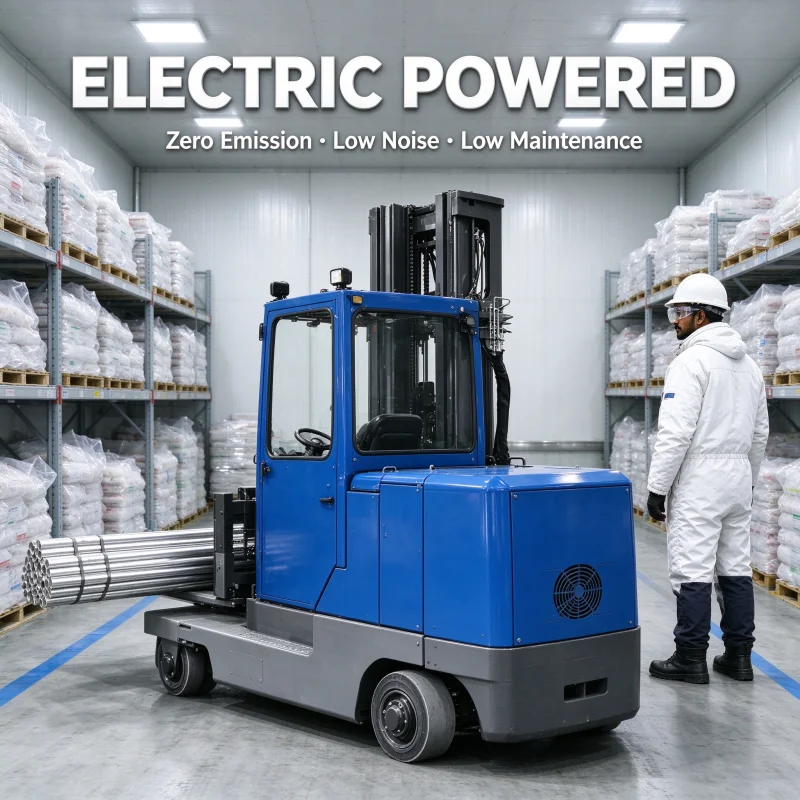 Omnidirectional Reach Truck Flexible Long Material Handling Zero Turning Radius Top Quality OEM Factory Direct Wholesale