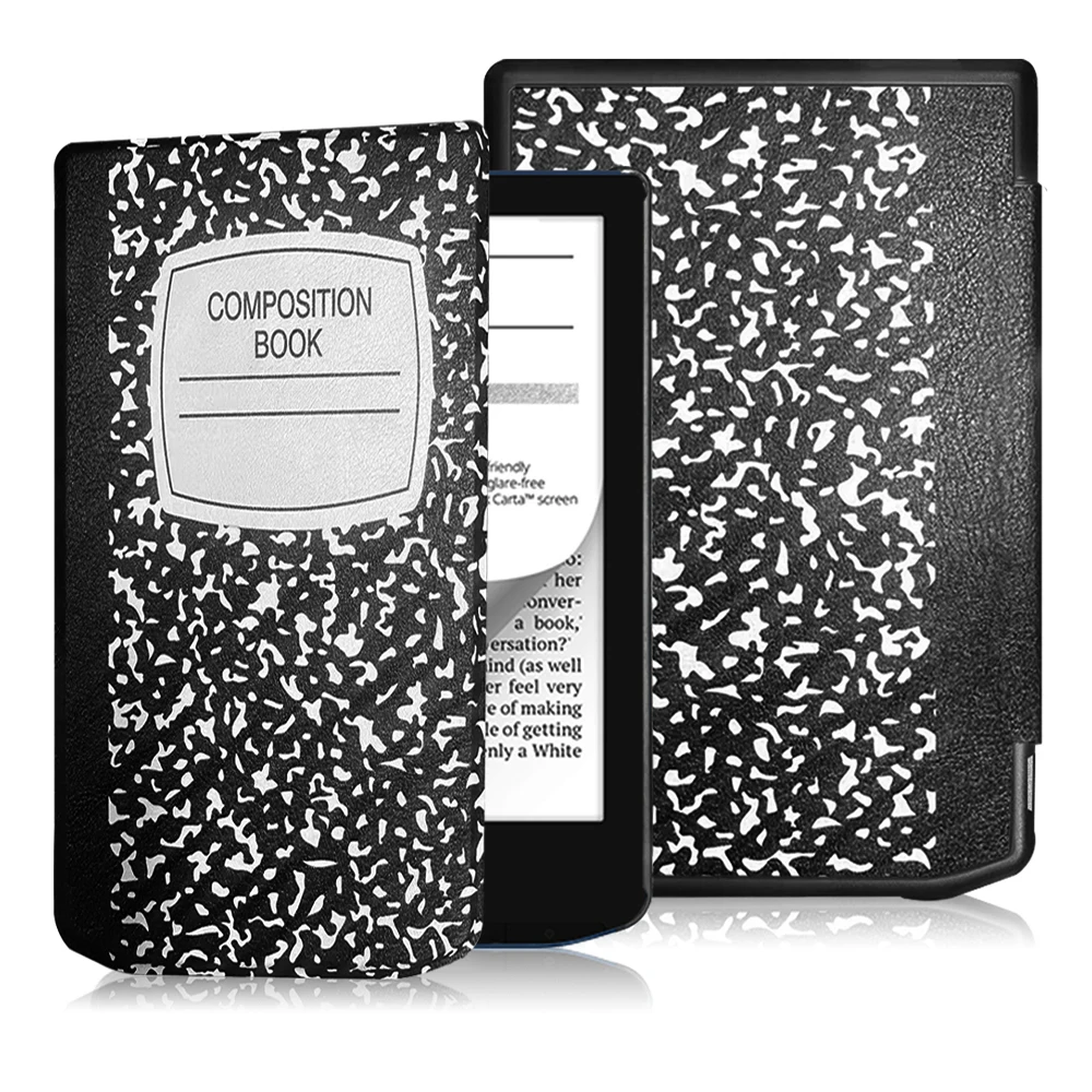 Custodia Per PocketBook Verse/Verse PRO/PRO Color/Verse Lite 6 Pollici + 2 Vetri Temperati In Omaggio | Morbida, Antiuerto E Trasparente
