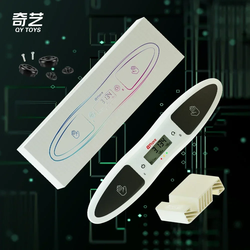 [ECube] QiYi Smart Magic Cube Timer Professional Speed Magico Cubo V2 Connects to Phones for Speed Cubing Competitions