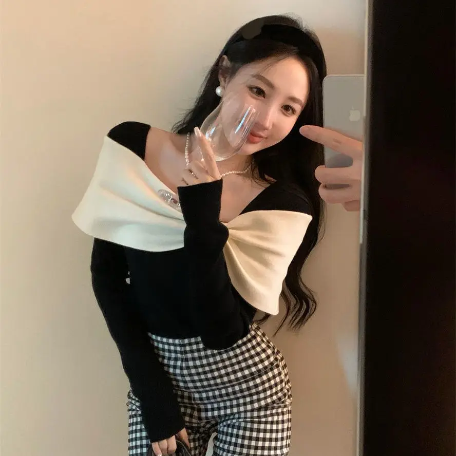 

Sweaters Jumpers Pullovers Woman Varsity Western Style Zebra Stretch Leopard Outdoors Tops Streetwears Performance Warm