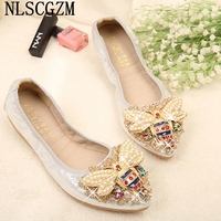 2024 Fashion Women Leather Casual Shoes Woman Flats Slip on Shoes for Women Barefoot Shoes Crystal Loafers Women Harajuku Zapato