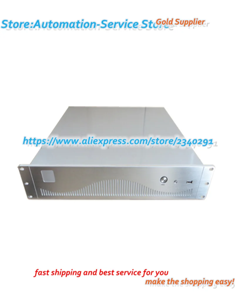 

2US380 Case Firewall Industrial Rack Soft Routing Router Case S2380 Aluminum Panel