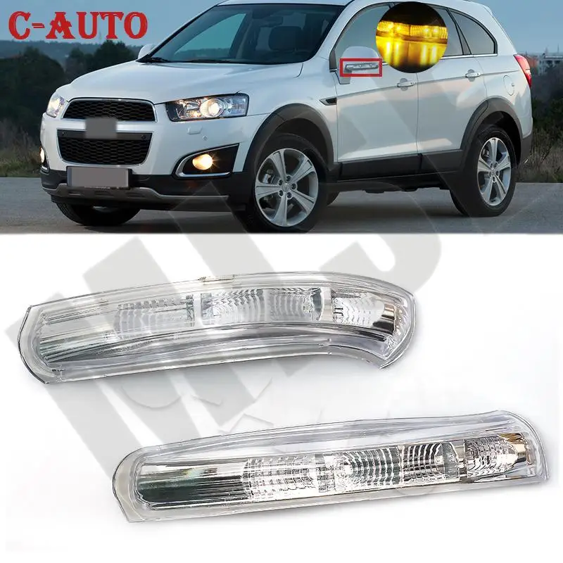 Left Right Car LED Rearview Turn Signal lamp Left/Right Rear Led Mirror Lights For Chevrolet Captiva 2007-2016 Car-styling