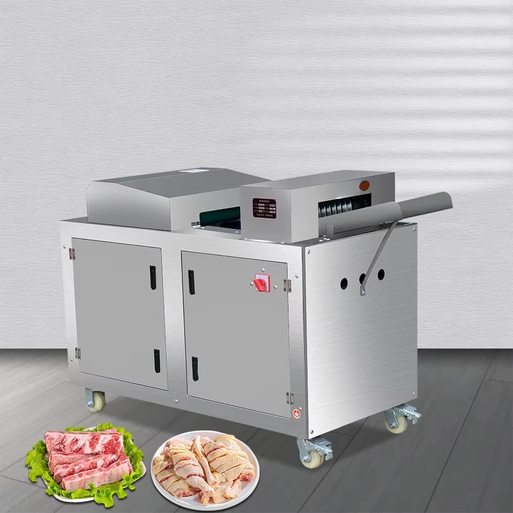 New  Commercial  Use Automatic Meat Cutting Machine-Multi-function Beef Pork Chicken Cube Cutter Dicing Machine