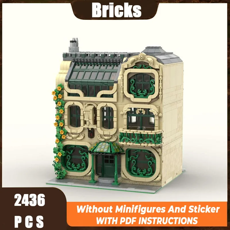 

Новые конструкторы MOC, модели архитектурных сооружений, студия Greenery, модульные детские игрушки-подарки, для самостоятельной сборки