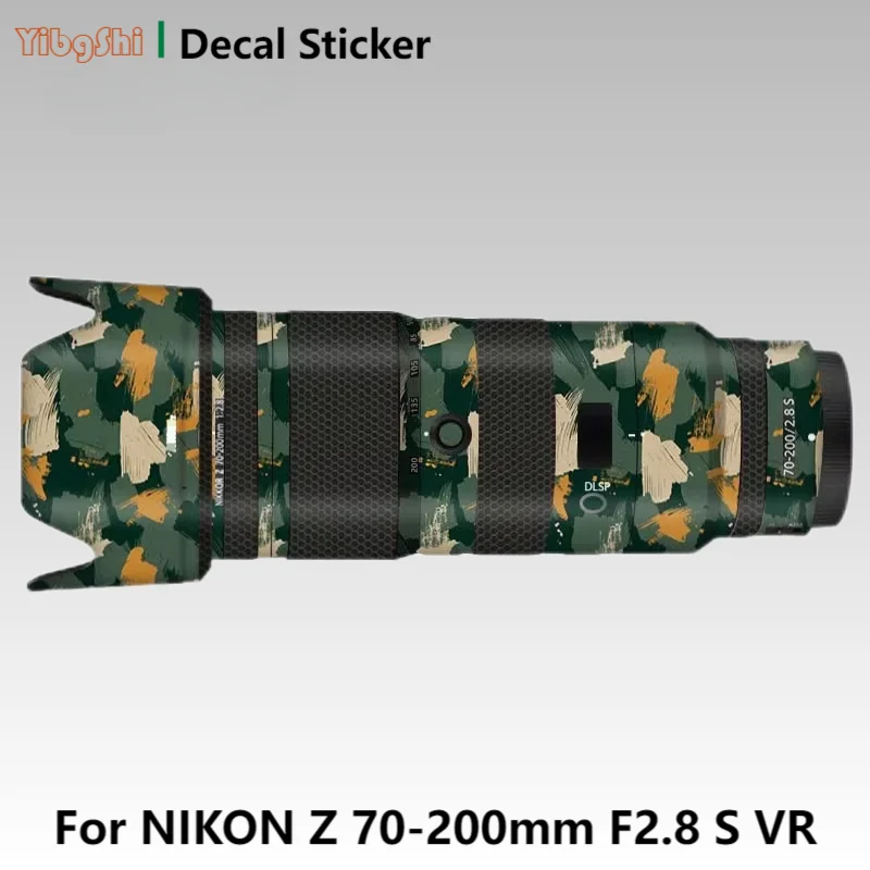 For NIKON Z 70-200mm F2.8 S VR Lens Sticker Protective Skin Decal Vinyl Wrap Film Anti-Scratch Protector Coat Z70-200 F/2.8