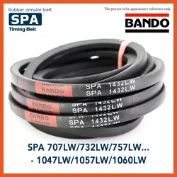BANDO SPA SECTION 13mm*10MM V BELT SPA 707LW/732LW/ 757LW/782LW/800LW/807 LW/832LW/850LW/857LW/875LW/882LW.....SPA 1057LW/1060LW