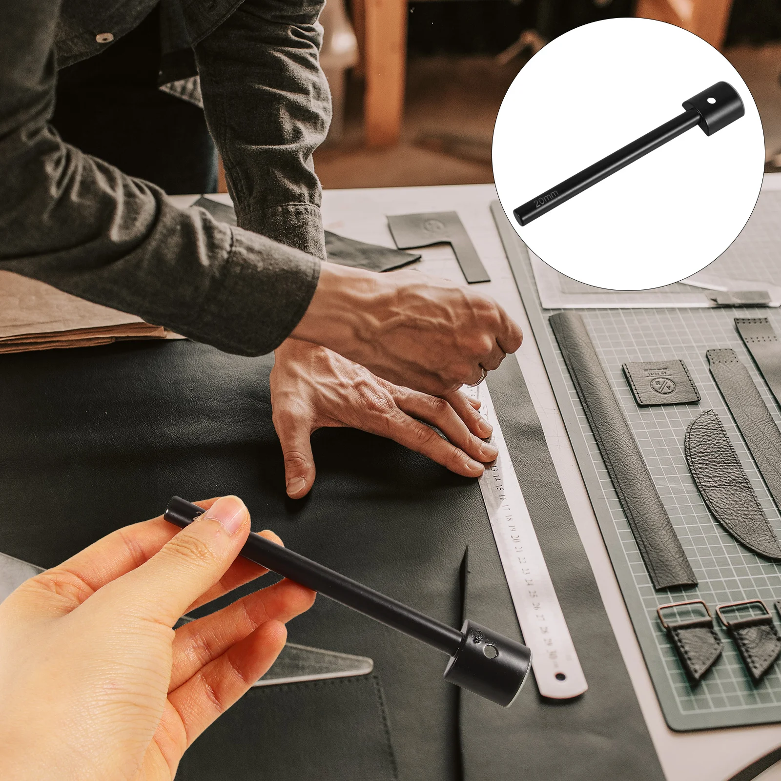 

Half-Round Punch Semicircular Cutter Multifunctional DIY Craft Tool Corner Puncher