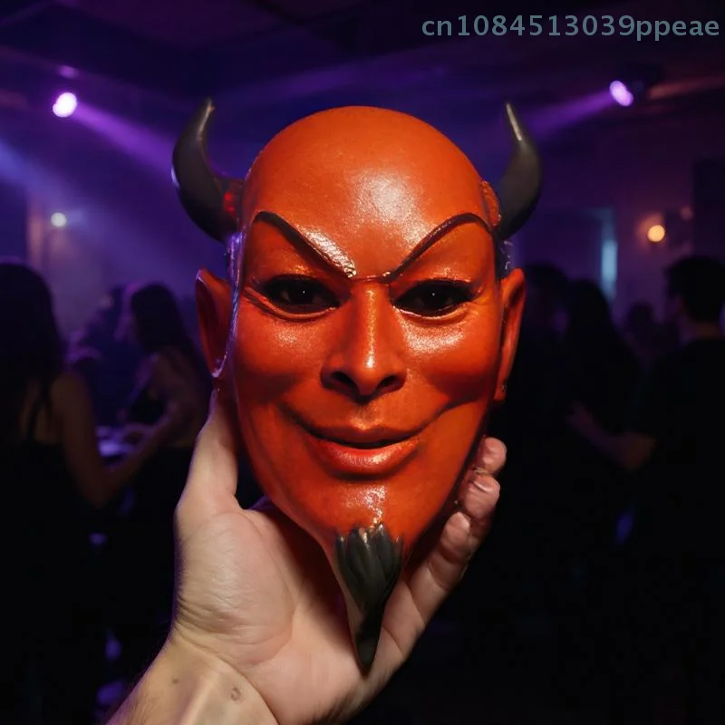 1 قطعة قناع الدراما اليابانية التقليدية البلاستيك Prajna قناع اليابانية الساموراي قناع الأحمر Tengu قناع حفلة تنكرية تأثيري الدعائم