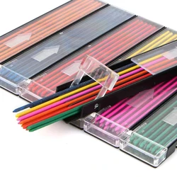 12pcs/box 2.0 mm Mechanical Pencil color lead Refill 12mm red pink yellow bule orange green color Drawing Colored
