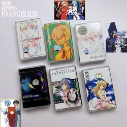 Cinta de música EVA NEON GENESIS EVANGELION, Ayanami Rei Ikari Shinji, casetes de Cosplay, caja de bandas sonoras, grabadora de coche, cinta Walkman, nueva