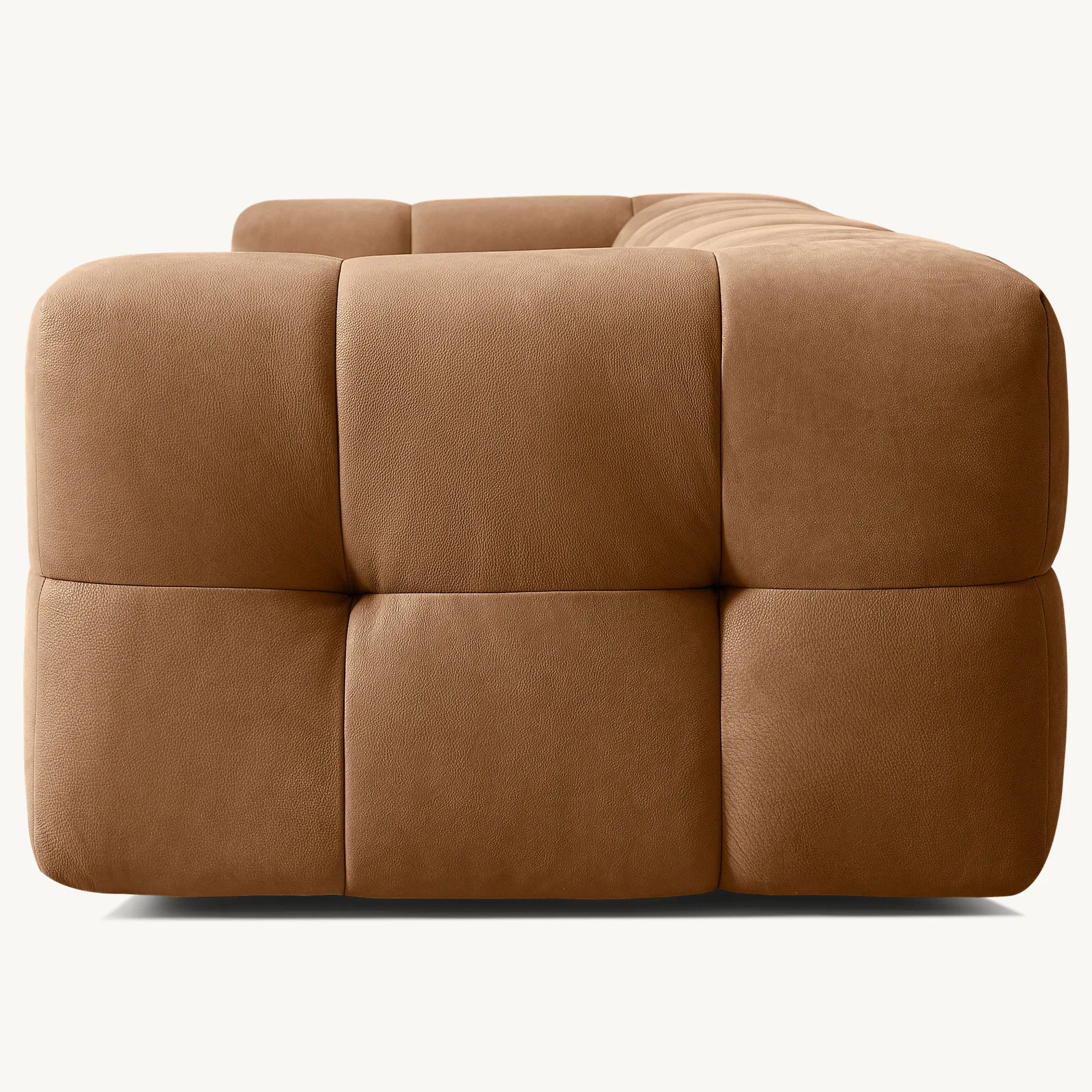 Cream Wind Lamb Fleece Sofa Small Apartment Living Room Fabric Simple Apartment Double Triple Marshmallow Sofa