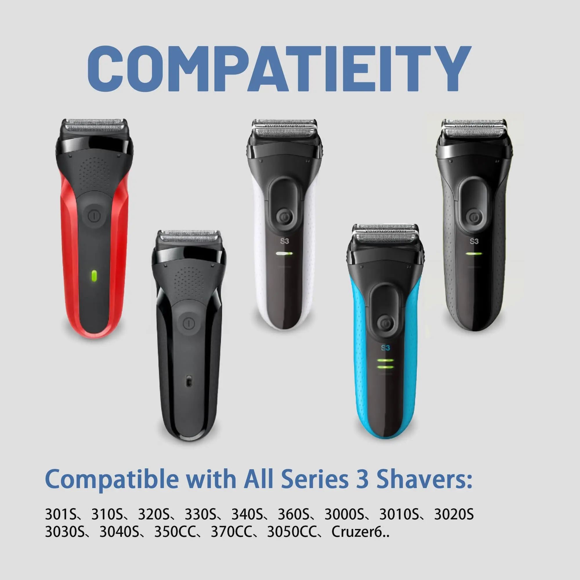 Рисунок 4 - Сменная бритвенная головка 32B