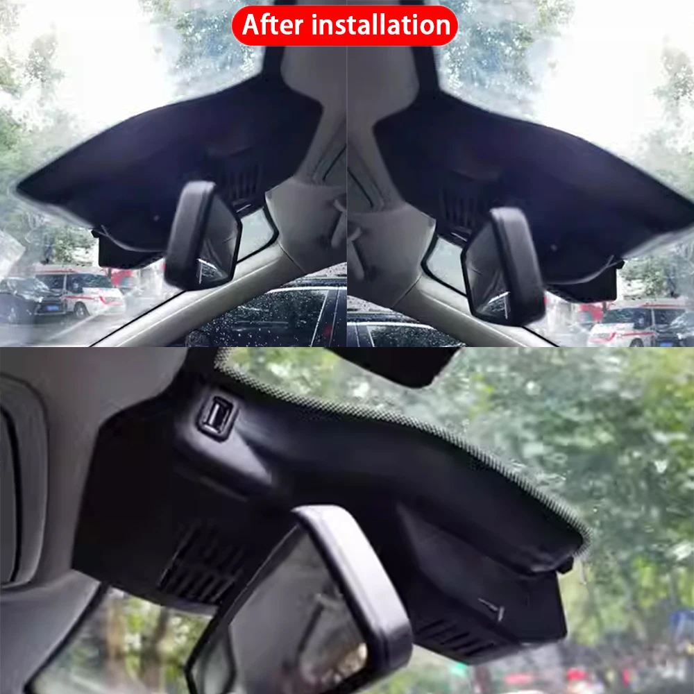 Cámara para Auto MG ZS ZX EZS ZST VS Astor Híbrido EV 2017-2024, 4K 2160P, Cámara Delantera y Trasera, DVR, Wifi, Plug & Play, Grabadora de Video