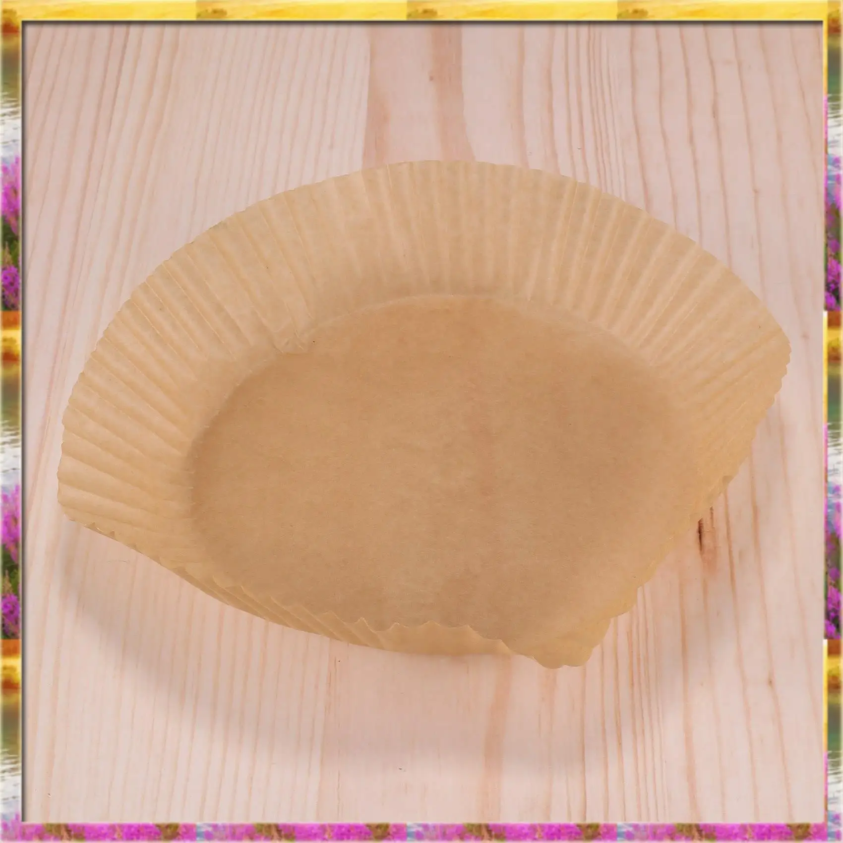 

Y26A New Air Fryer Parchment Paper Liners Non-Stick Disposable Liners Basket Unperforated Round Parchment Paper