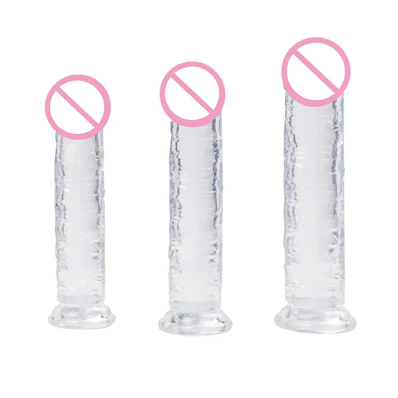 Transparent Soft Jelly Dildos Strong Suction Cup Female Anal Masturbator Clitoral Stimulator Big Dick Lesbian Women Sex Toys 18+ - Image 6