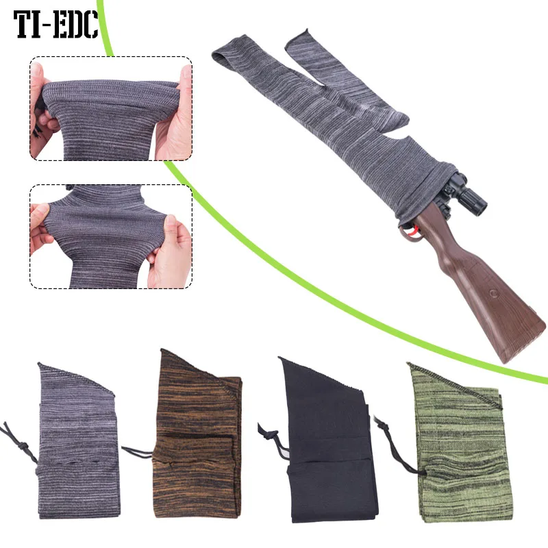 Gun Socks Cover Sleeves 140cm Tactical Outdoor Shooting Hunting Sack Storage Bag for Rifles Shotgun