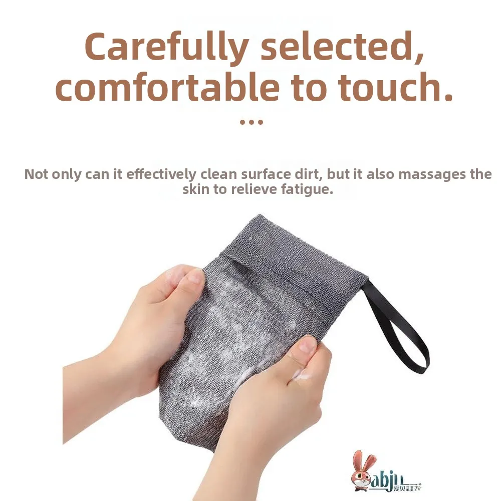 

Foam Net Soap Bag for Face Waing Hand Waing Bathing Cleaning Universal Tool Batoom Household Item Lovebeau Foam Net