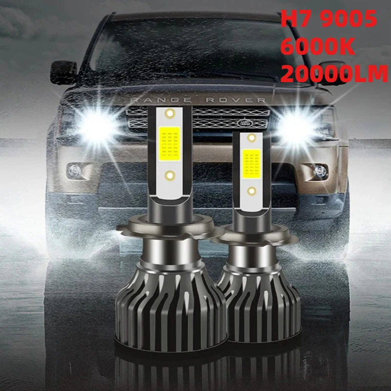 2Pcs 20000LM H4 Tur…