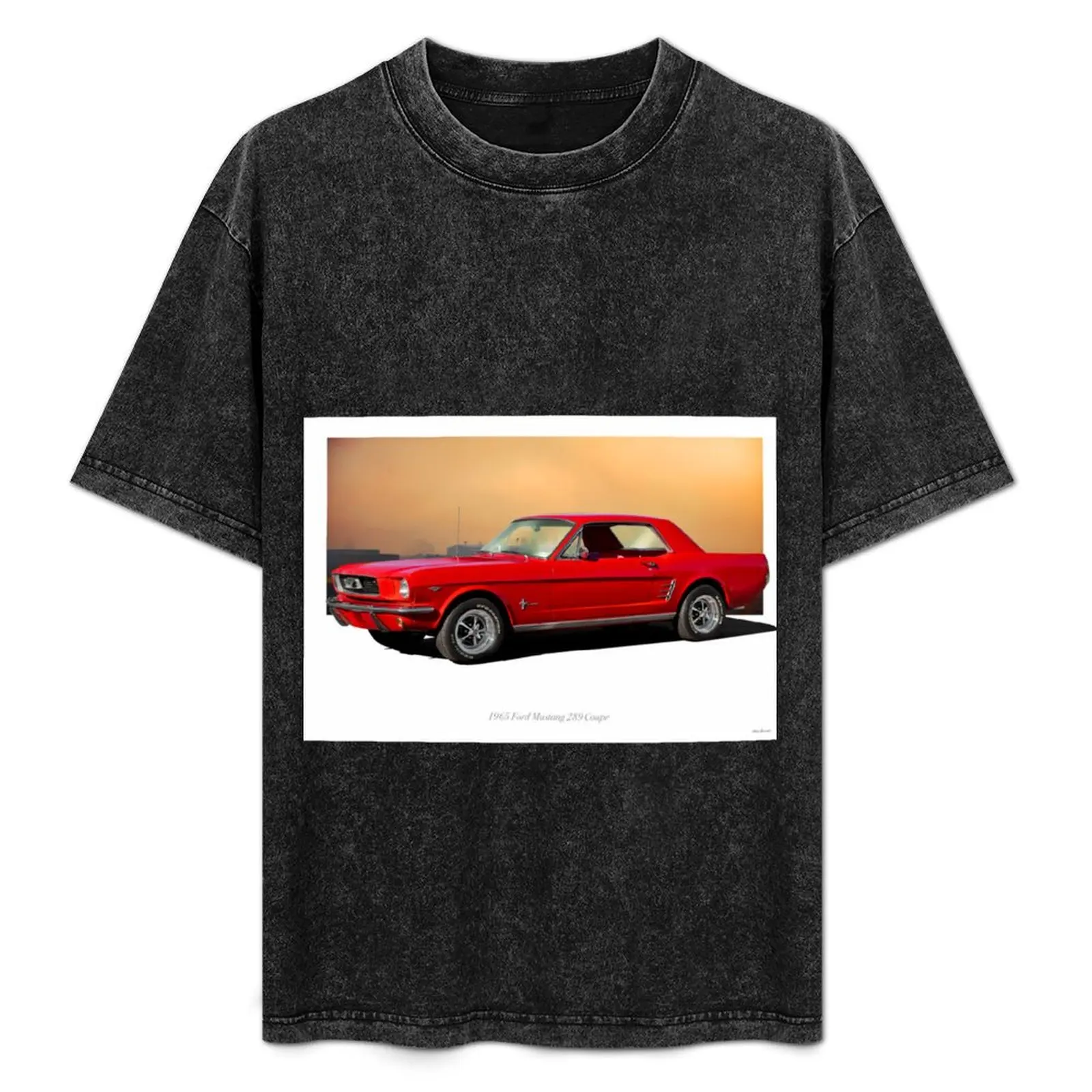 

1965 Ford Mustang 289 Coupe T-Shirt oversizeds Anime t-shirt shirts graphic tees Louboutins tee shirts for men