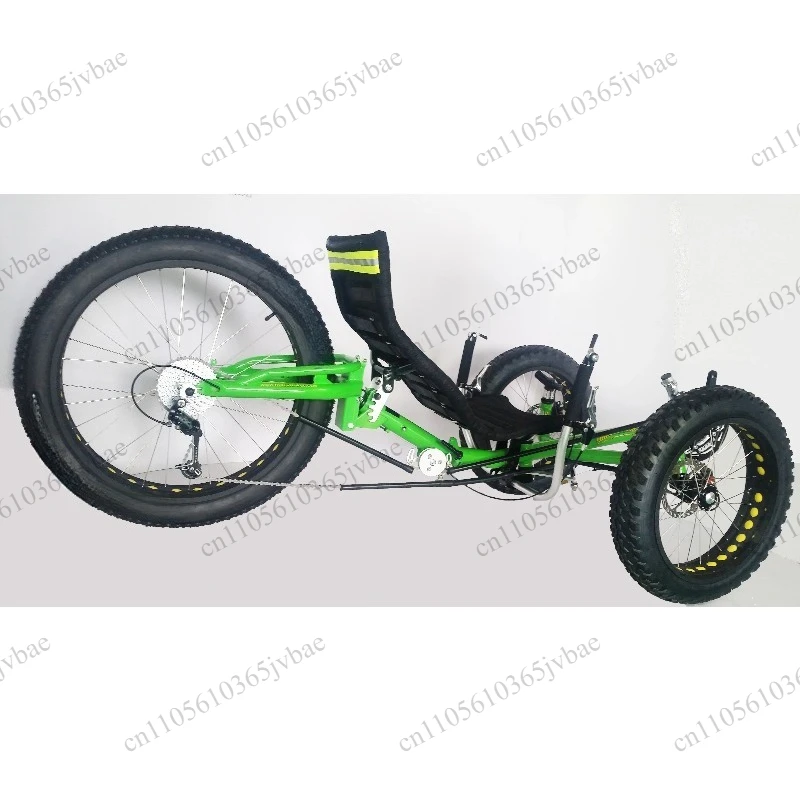 Three-wheeled Stable Structure, Comfortable Riding for Leisure, Strong and Lightweight