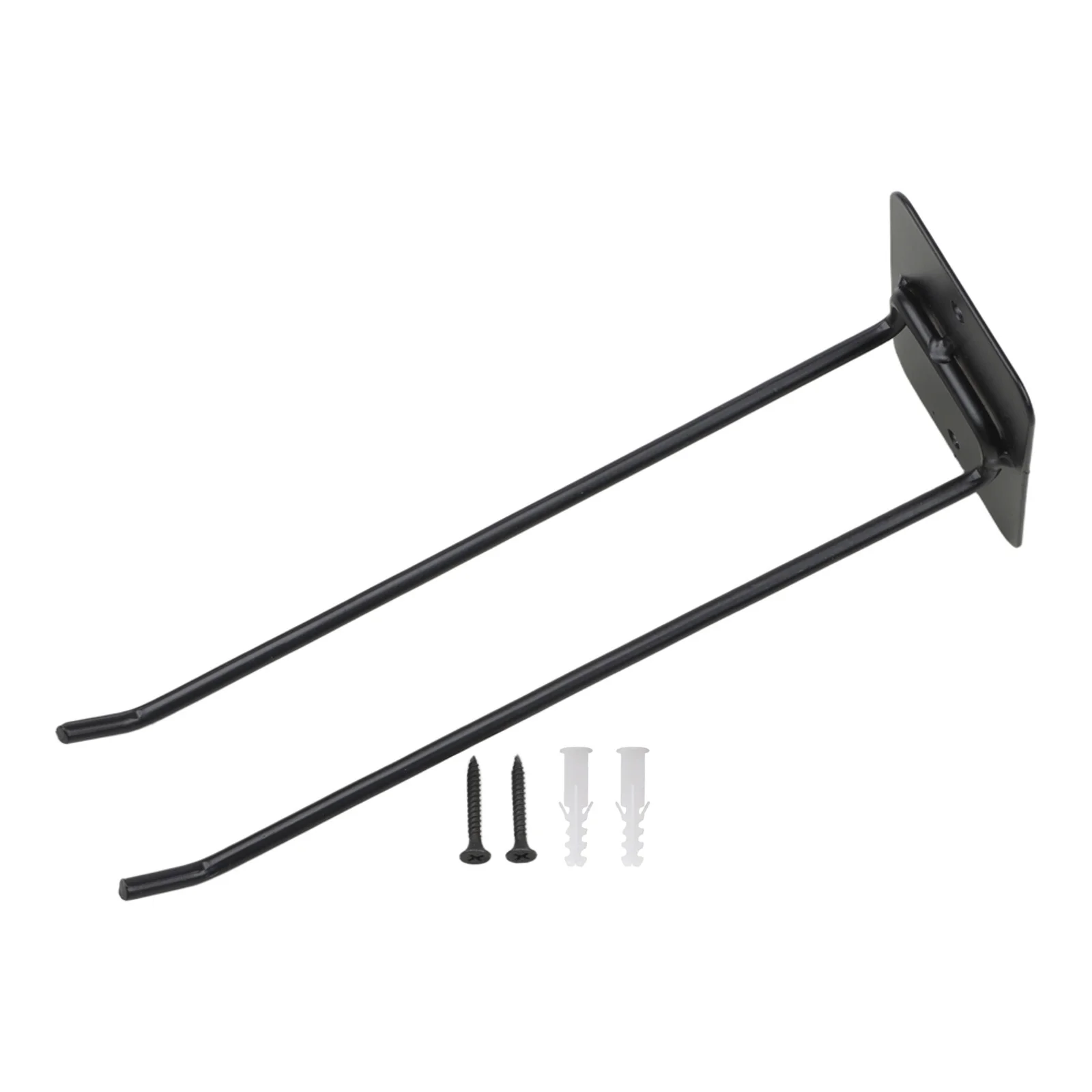 For Garage Storage Garage Tool Rack Long Handled Tool Storage for weather-resistant Metal Double-Prong Hook Design