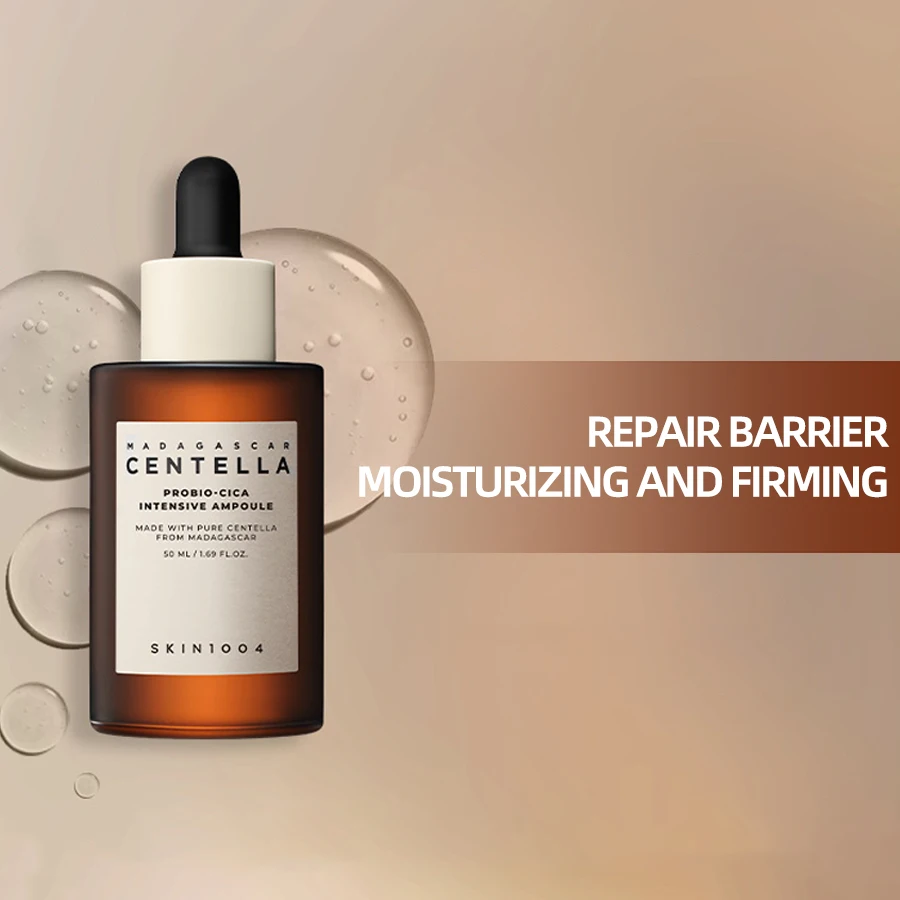 SKIN1004 مدغشقر كينتيللا اسياتيكا جوهر ترطيب نياسيناميد فعال للعناية بالبشرة أمبولة بروبيو سيكا 95 مل
