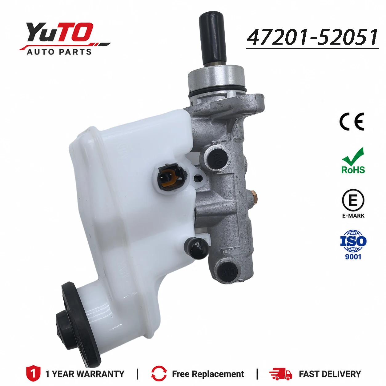 

Direct Fit OE Spec 47201-52051 4720152051 Brake Master Cylinder 47201-52032 For Toyota Probox Yaris NCP52 1999-2010