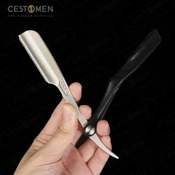 Original professional hair razor foldable straight razor for barber