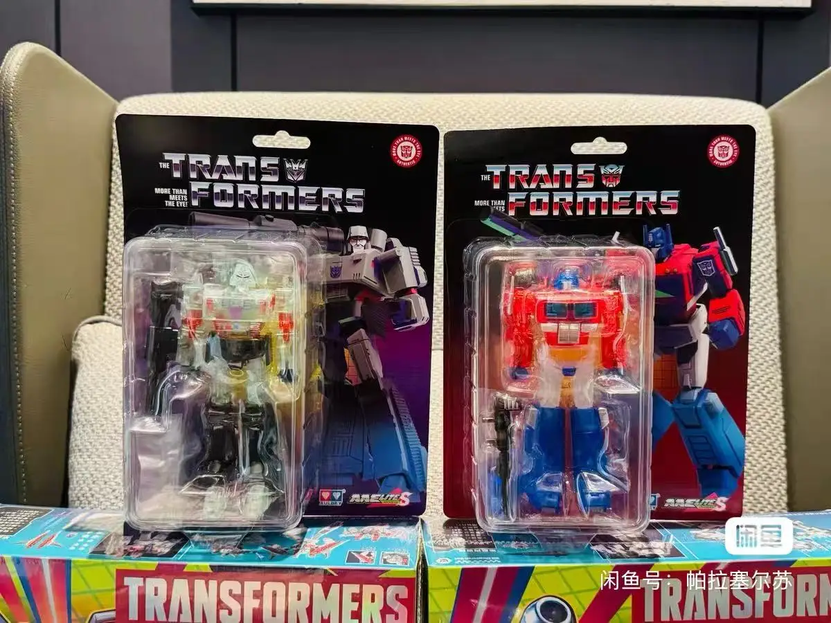 Op voorraad WF Venue Limited Audi Double Diamond Transformed Toys Kleurrijke AAE-serie OP Commander Megatron-combinatie
