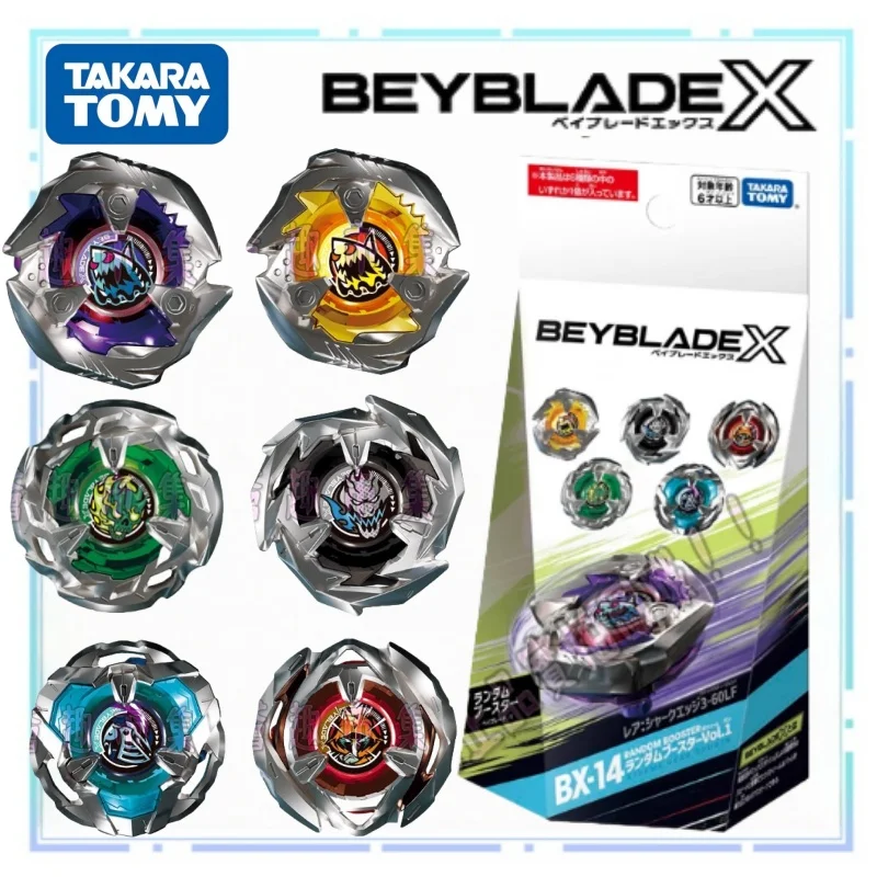 

Подлинная волчок TOMY BEYBLADE X Series BX-14, 6, случайная упаковка, подтверждаемая упаковка, настольная боевая игра, коллекция периферийных устройств