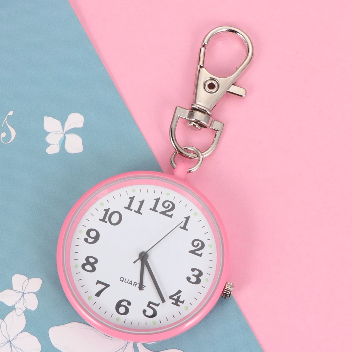 Relógio de bolso colar pendurado relógio corrente chaveiro relógio pingente para crianças homens mulheres enfermeira prop acessórios relógios