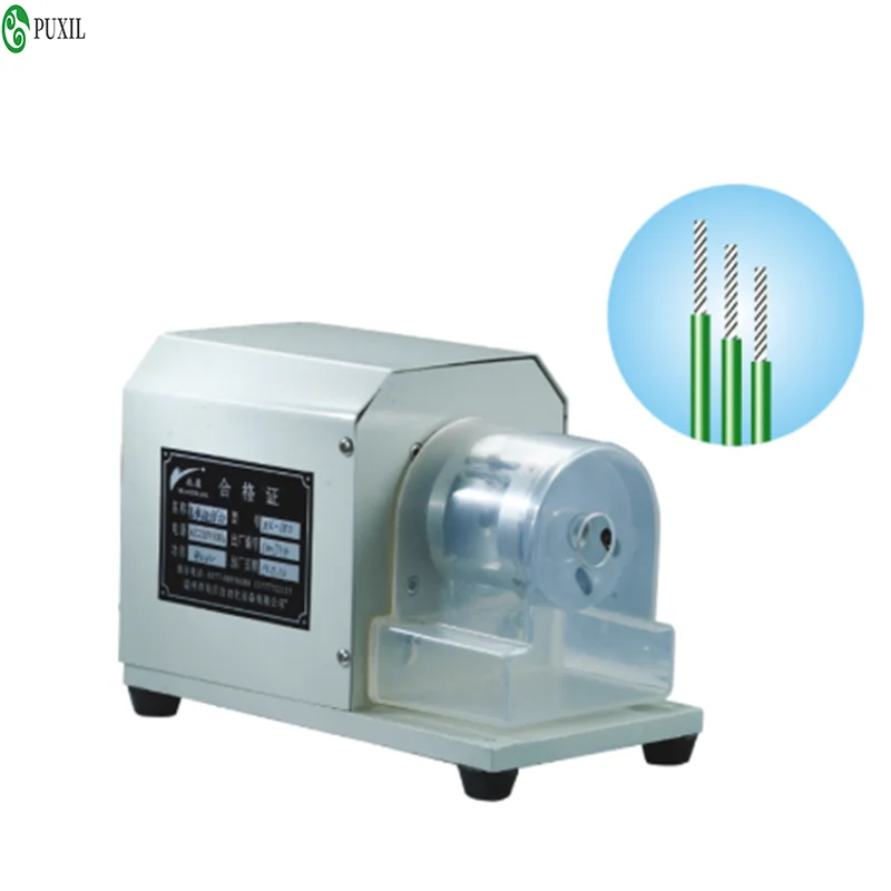 Electric Wire Stripping Machine 40W 0.1-1.5mm² Rubber Wires Twisting Peeling integrated Tools Wire Processing Equipment