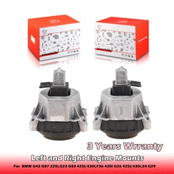 Pair Left and Right Engine Mounts 22117581617,22117581618 For BMW G42 G87 225i,G23 G83 425i/430i,F36 420i G26 425i/430i,Z4 G29