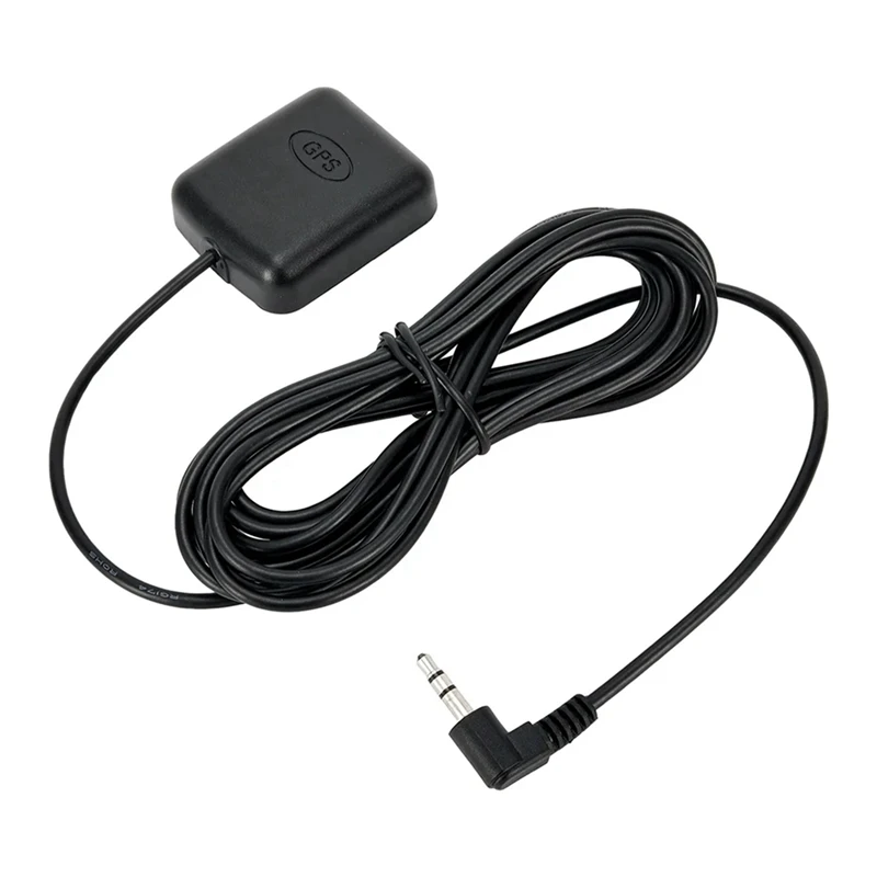 Dash Cams Dash Camera External GPS Antenna 3.5Mm Elbow Car Dash Cam GPS Antenna Vehicle Waterproof For Car Truck SUV