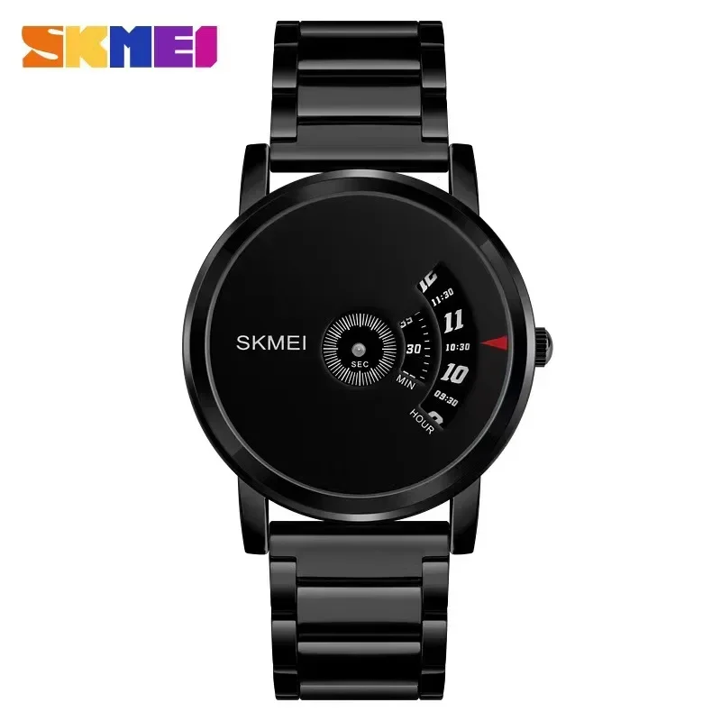 SKMEI 1260 Top Luxury Brand Wristwatches Male Clock Relogio Masculino Men\'s Quartz Watch Waterproof Full Steel Fashion Watches