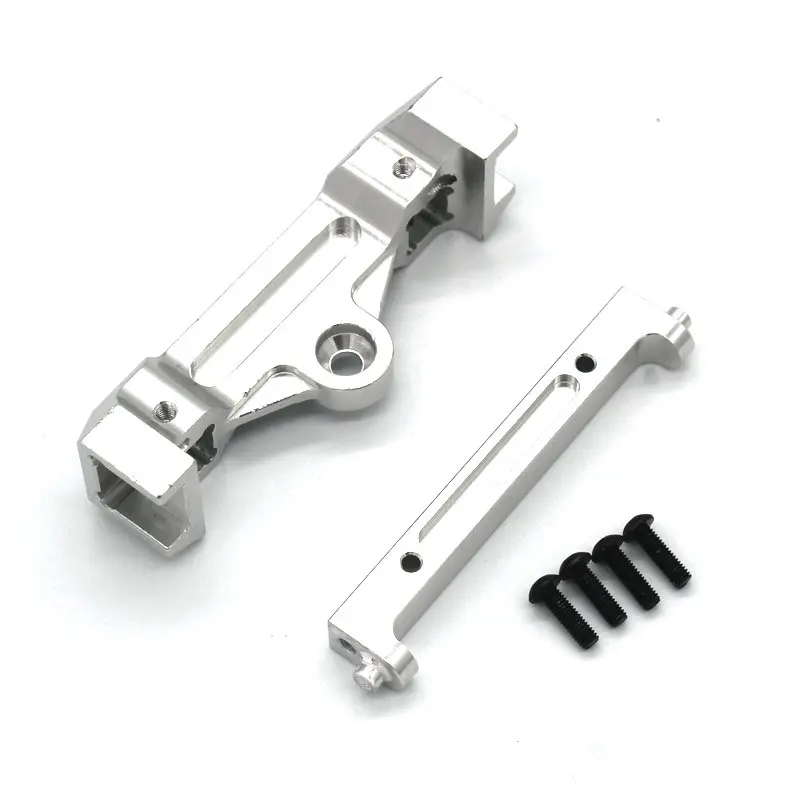 Suitable For 1/10 YK4102 YK4103 1/8YK4082 RC Car Metal Upgrade Piece Front Bumper Seat Rear Beam