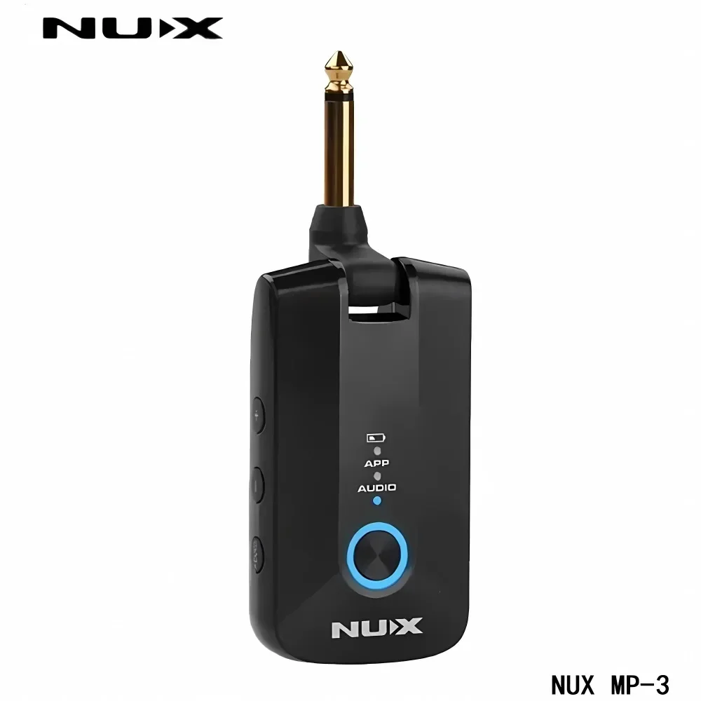 

NUX MP-3 Mighty Plug Pro Headphone Amp for Guitar/Bass, Various Effects, Amp Modeling, IRs