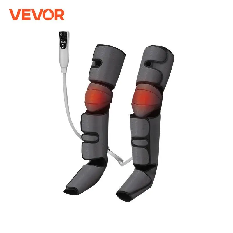 VEVOR Full Leg Massager Air Compression Leg Massager Foot Calf Thigh Knee Leg Compression Massage Boots for Circulation Swelling