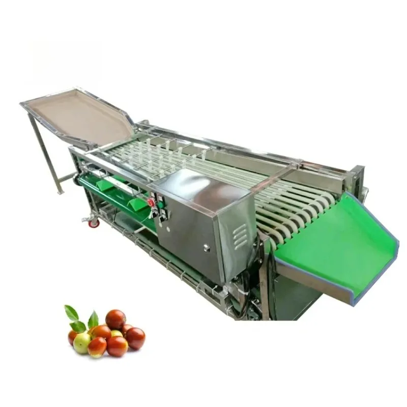 Fruit Vegetable Sorter Potato Tomato Olive Grading Dates Sorting Machine Saudi Arabia Dates Grading Machine