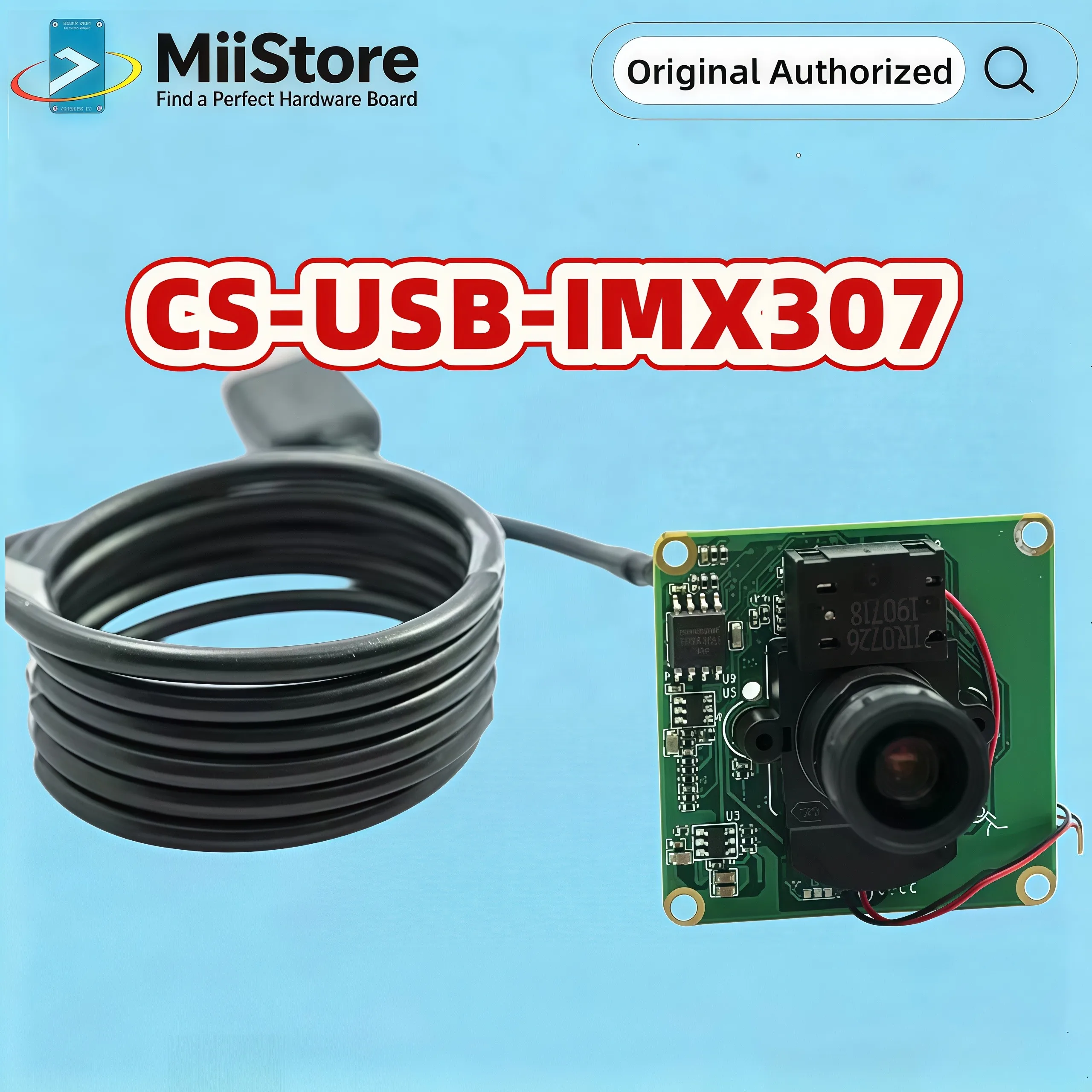 

Veye CS-USB-IMX307 UVC Usb Camera, With IMX307 1080p Full Hd MJPEG/H.264 30fps/60fps Star Light Module